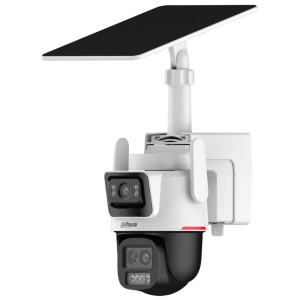 Dahua IPC WizColor solar 4G dual IPC 3+3Mpix 15fps 2,8mm + 6x hybrid zoom DWDR WhiteLED30m+50m FVE 65Wh Aku