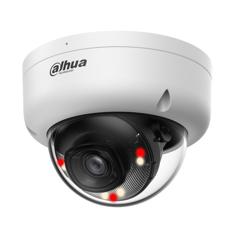 Dahua IPC Entry 2Mpix 30fps dome 2,8mm (104st) DWDR IR+white30m mikrofón detekcia osôb