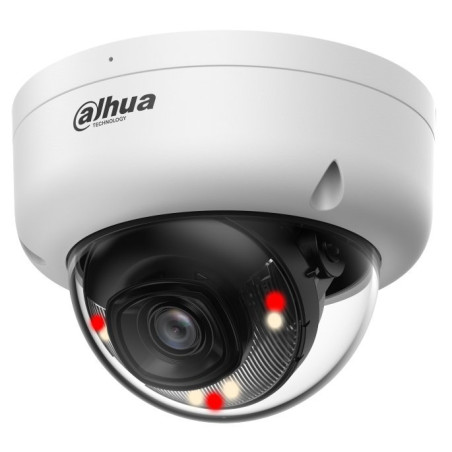 Dahua IPC Entry 2Mpix 30fps dome 2,8mm (104st) DWDR IR+white30m mikrofón detekcia osôb