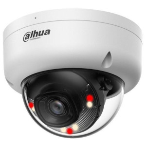 Dahua IPC Entry 8Mpix 20fps Full-Color dome 2,8mm (108st) DWDR IR+white 30m mikrofón detekcia osôb
