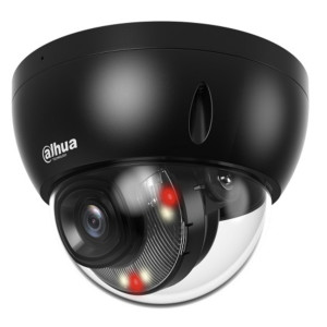Dahua IPC WizSense 4Mpix Full-Color dome 2,8mm (101st) WDR IR+White30m mikrofón SMD+ Perimetr čierna