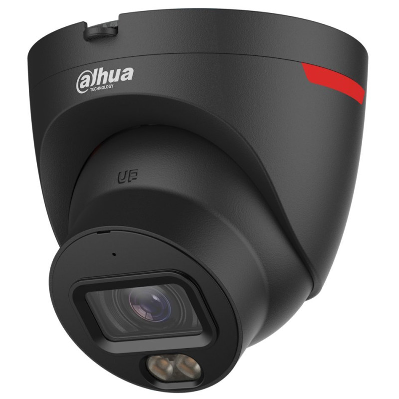 Dahua IPC WizColor 4Mpix turret 2,8mm (105st) WDR whiteLED30m mikrofón SMD+ Perimetr čierna