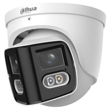 Dahua IPC panorama 8Mpix(2x4Mpix) turret 4096x1860 180 WDR IR25m+White20m mic+repro SMD3.0
