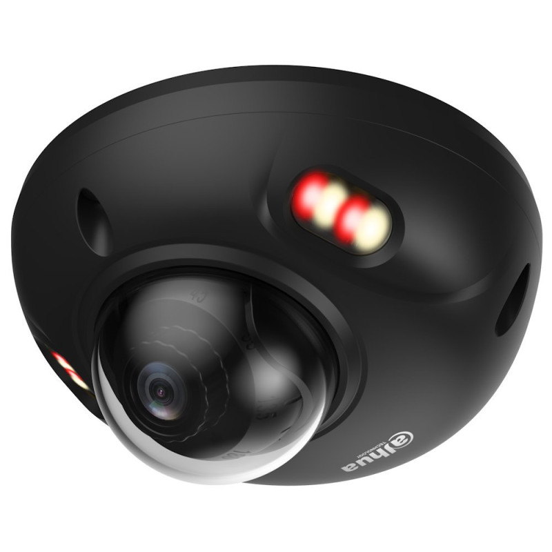Dahua IPC WizSense 8Mpix dome 2,1mm (141st) WDR IR+white20m mikrofón SMD4 FD AcuPick Xinghan čierna