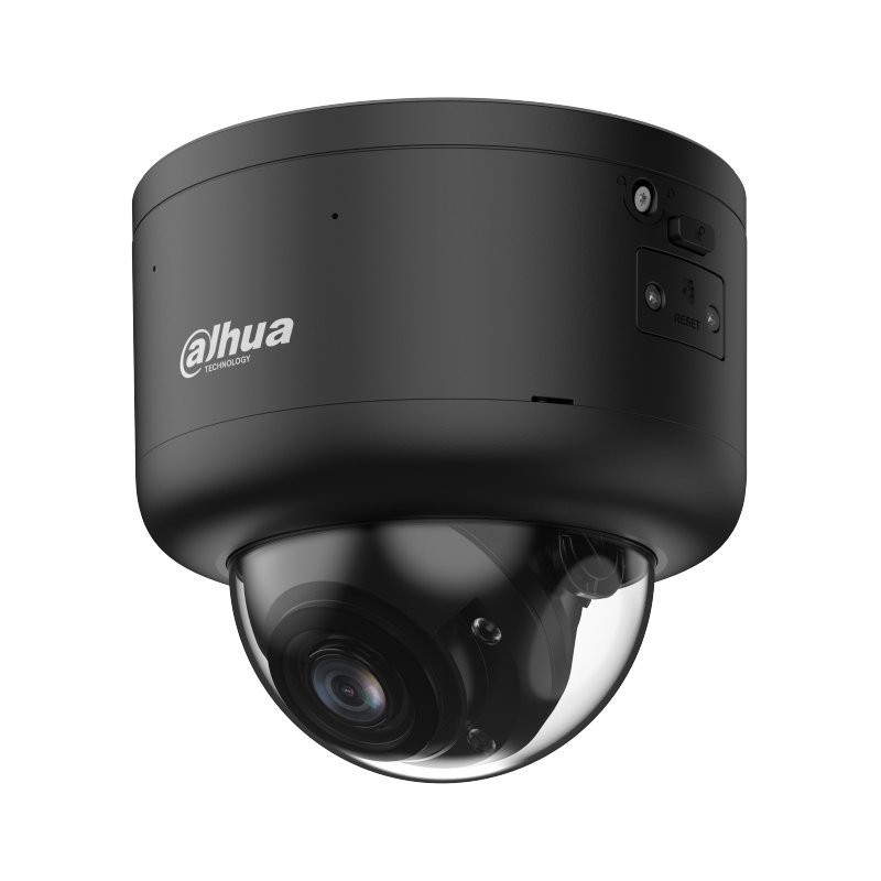 Dahua IPC WizColor 4Mpix dome 2,7-12mm(114-48st) WDR140dB IR60m+W50m mic+repro Meta AcuPick Xinghan čierna