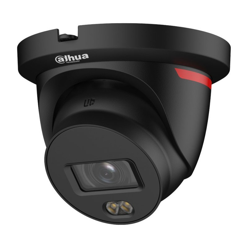 Dahua IPC WizColor X 4Mpix turret 2,8mm (106st) WDR whiteLED30m mikrofón SMD+ Perimetr čierna