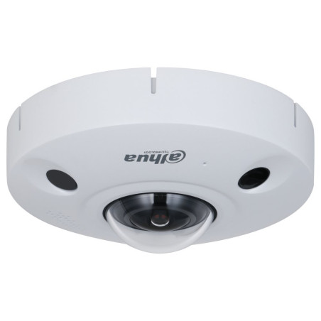 Dahua IPC fisheye 12Mpix 25fps 1/1.7"/ 1,85mm (360/180st)/ DWDR/ IR10m/ mikrofón+repro/ alarm/ De-Warp/ AI analytiky