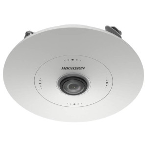 Hikvision DS-2CD63C5G1-S/RC(1.29mm) - 12MPix IP Fisheye zapustený kamera; Audio, Alarm, mikrofón