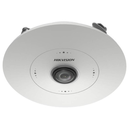 Hikvision DS-2CD63C5G1-S/RC(1.29mm) - 12MPix IP Fisheye zapustený kamera; Audio, Alarm, mikrofón