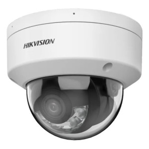Hikvision DS-2CD2187G2H-LISU(2.8mm)(eF) 8MPix IP Dome Hybrid ColorVu AcuSense kamera; LED/IR 30m,130dB,audio, alarm,IP67