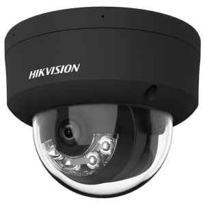 Hikvision DS-2CD2147G2H-LISU(2.8mm)/eF/BLACK 4MPix IP Dome Hybrid ColorVu AcuSense kamera; LED/IR 30m,130dB, A/A, IP67