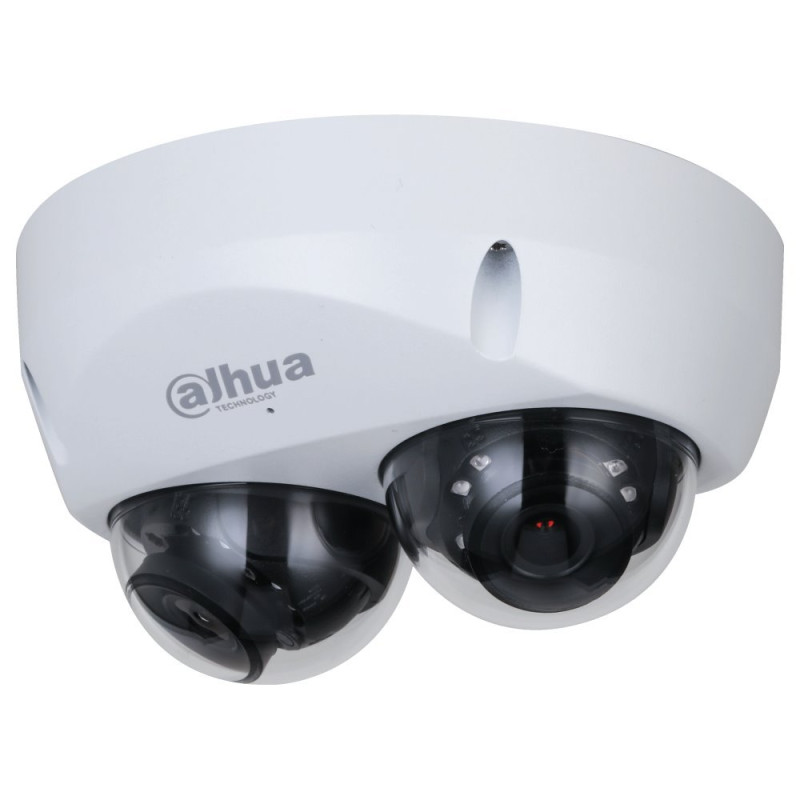Dahua dual-IPC Smart 2x4Mpix 30fps/ dome/ 3,6mm (78st)/ WDR/ IR30m/ mikrofón/ SMD3.0/ AI analytiky/ people counting
