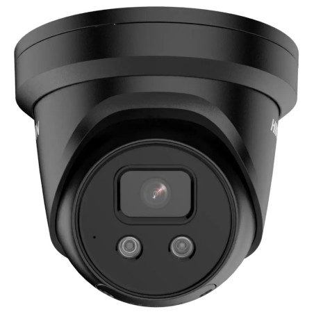 Hikvision DS-2CD2346G2-ISU/SL(2.8mm)/C/BLACK - 4MPix IP Turret AcuSense kamera; IR 30m, A/A, mikrofón, repro, blikač