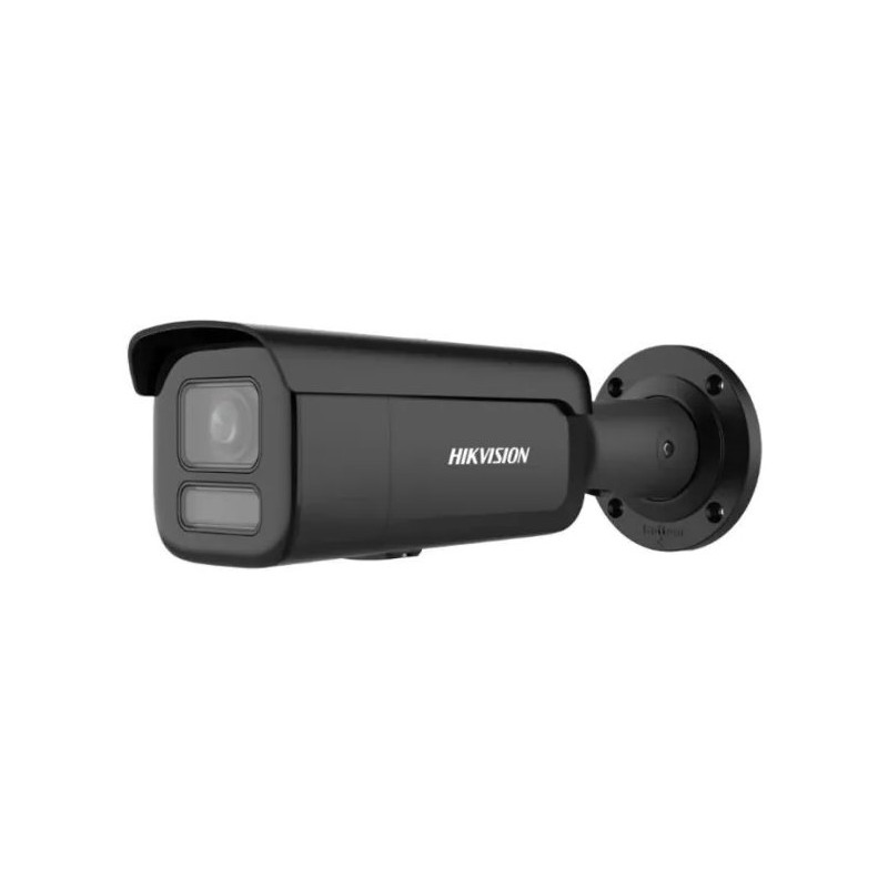 Hikvision DS-2CD2T47G2H-LI(2.8mm)(eF)/BLACK 4MPix IP Bullet Hybrid ColorVu AcuSense kamera; LED/IR 60m,130dB,IP67, čierna
