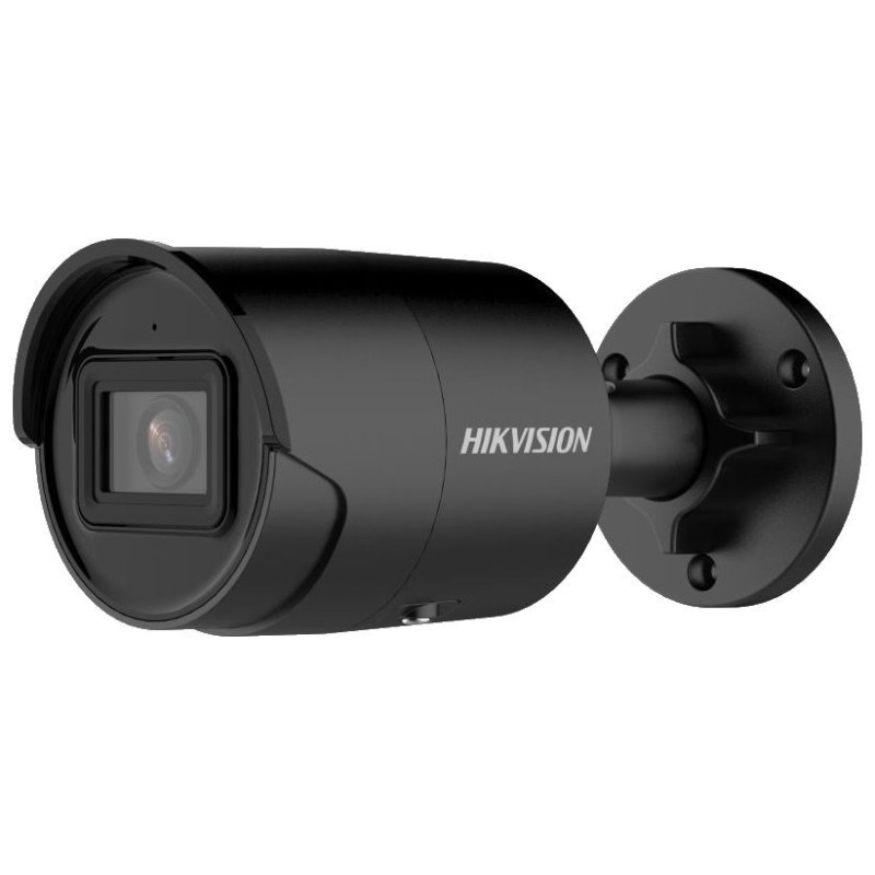 Hikvision DS-2CD2086G2-IU(2.8mm)(C)(BLACK) - 8MPix IP Bullet AcuSense kamera; IR 40m, mikrofón