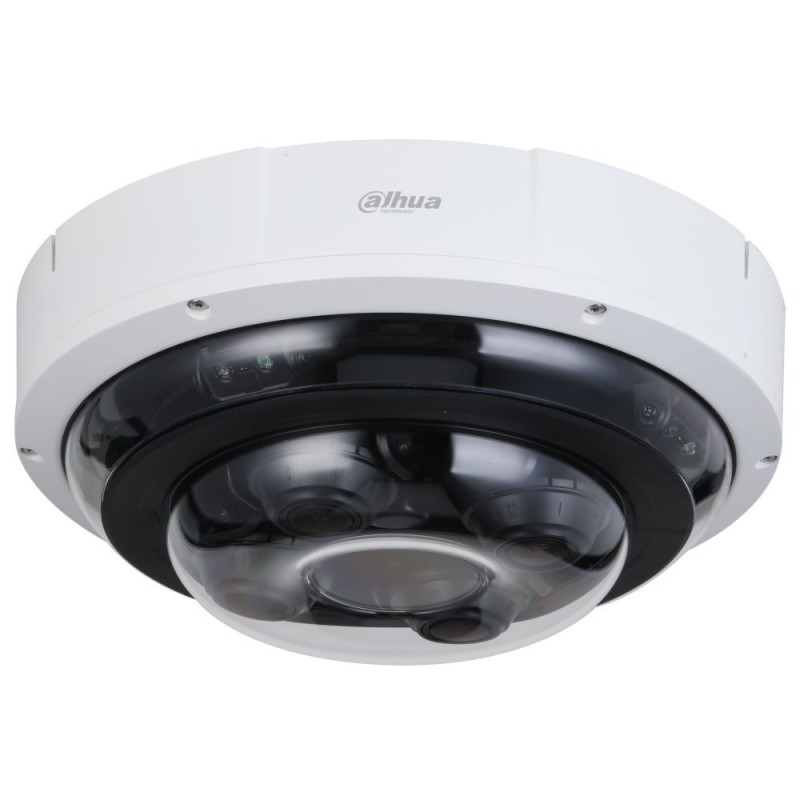 Dahua IPC panoramatická 4x 5Mpix/ 30fps/ dome/ 4x 2.8-12mm (100-42st)/ 4ch 2595x1944/ DWDR/ IR30m/ AI analytiky