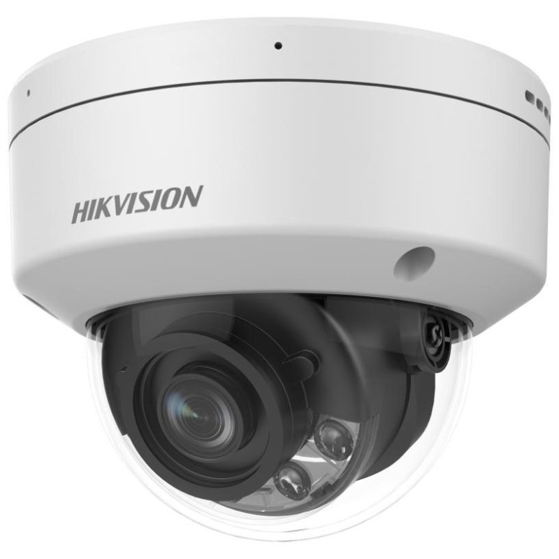 Hikvision iDS-2CD5D47G2/V-XS(2.8mm)(O-STD) - 4MPix IP Dome DeepinViewX kamera; LED/IR 40m, alarm, mik, repro, IP67, IK10