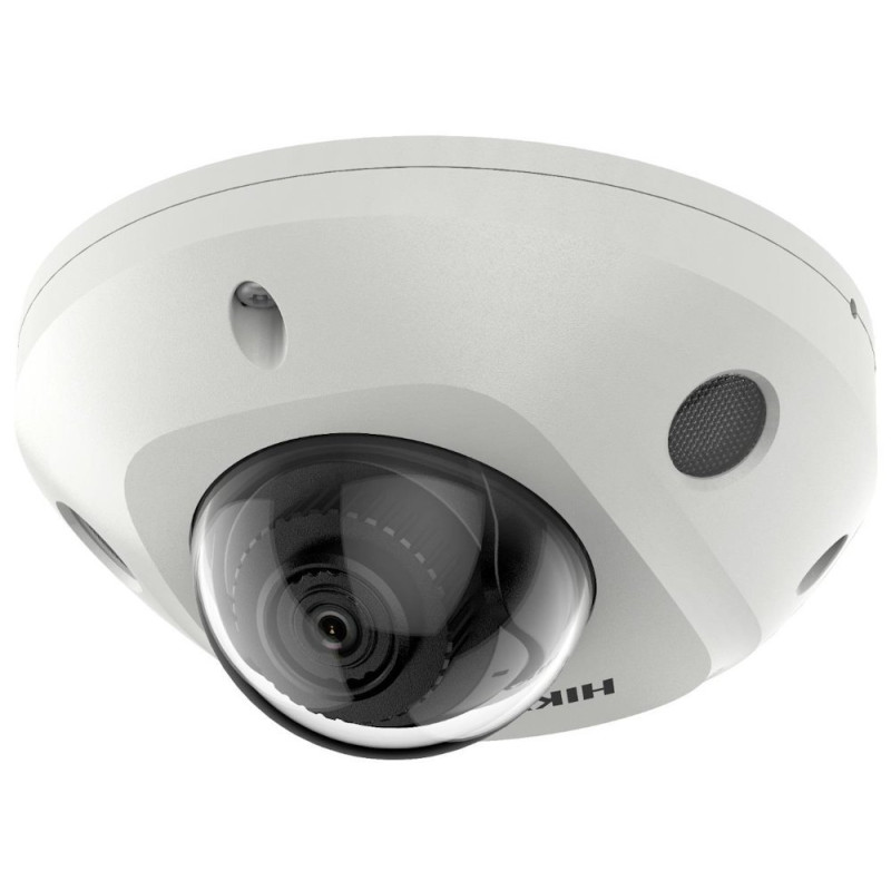 Hikvision DS-2CD2543G2-LIS2U(2.8mm) 4MPix IP Mini Dome AcuSense kamera; IR 30m, Audio, Alarm, IP67, IK08