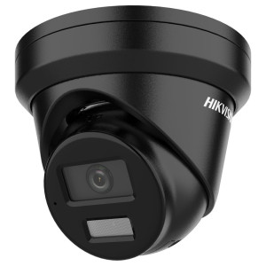 Hikvision DS-2CD2346G2H-IU(2.8mm)(eF)/BLACK 4MPix IP Turret AcuSense kamera; IR 30m, mikrofón, IP67