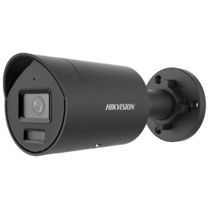 Hikvision DS-2CD2087G2H-LIU(2.8mm)(eF)/BLACK - 8MPix IP Bullet Hybrid ColorVu AcuSense kamera; WDR 130dB, mikrofón, IP67