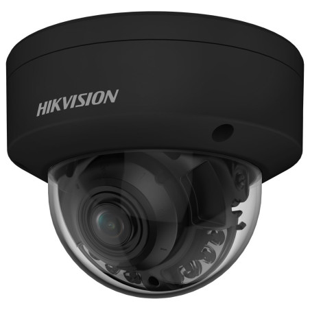 Hikvision DS-2CD2767G2HT-LIZS(2.8-12)/eF/BLK - 6MPix IP Dome ColorVu, kamera; IR 40m, Audio, Alarm, IP67, IK10, AcuSense