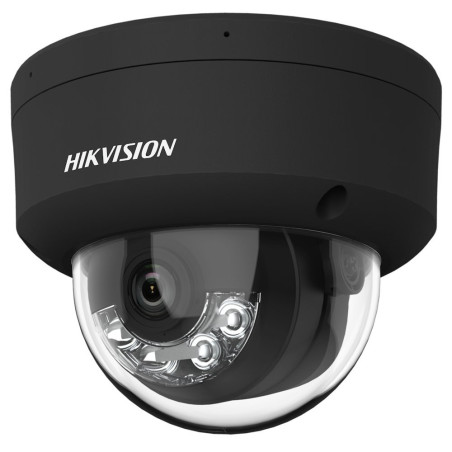 Hikvision DS-2CD2143G2-LIS2U(2.8mm)(BLACK) - 4MPix IP Dome kamera; IR 30m, Audio, Alarm, IP67, IK10