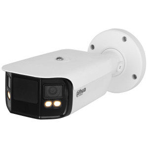 Dahua IPC panorama 8Mpix (2x4Mpix) 1/1.8"/ 25fps/ bullet/ 4096x1800/ 180°/ WDR140dB/ whiteLED40m/ mikrofón/ AI analytiky