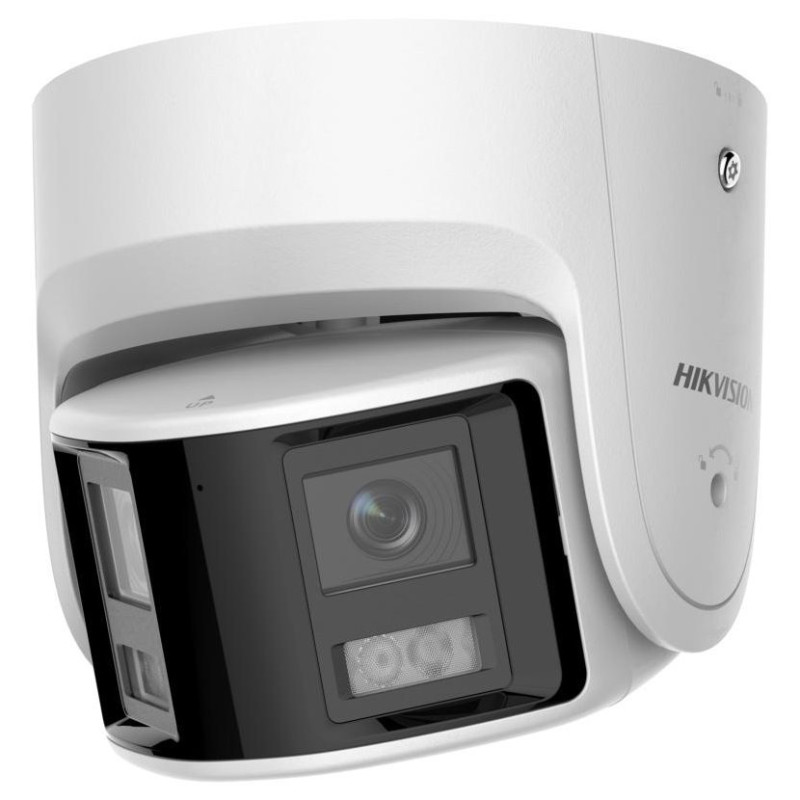 Hikvision DS-2CD2347G2P-LSU/SL(2.8mm)(C) 4MPix IP Turret ColorVu AcuSense pano kamera; LED 30m, WDR 130dB, A/A, Mikrofón