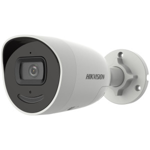 Hikvision DS-2CD2046G2-IU/SL(2.8mm)(C) - 4MPix IP Bullet AcuSense kamera; IR 40m, reproduktor, mikrofón, blikač