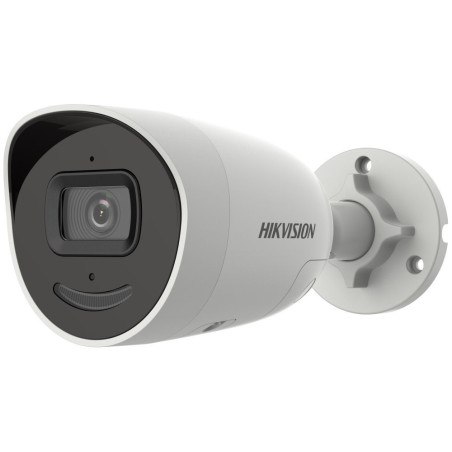 Hikvision DS-2CD2046G2-IU/SL(4mm)(C) - 4MPix IP Bullet AcuSense kamera; IR 40m, reproduktor, mikrofón, blikač