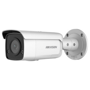 Hikvision DS-2CD2T46G2-ISU/SL(2.8mm)(C) – 4 Mpx IP bullet AcuSense kamera, IR 60 m, mikrofón a reproduktor, IP67