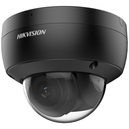 Hikvision DS-2CD2186G2-ISU(2.8mm)(C)(BLACK) - 8MPix IP Dome AcuSense kamera; IR 30m, Audio, Alarm, mikrofón, IK10; čierna