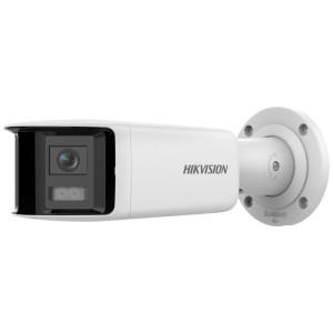 Hikvision DS-2CD2T47G2P-LSU/SL(2.8mm)(C) 4MPix IP ColorVu panoram. kamera; LED 40m, WDR 130dB, Audio, Alarm, Mik, Blikač