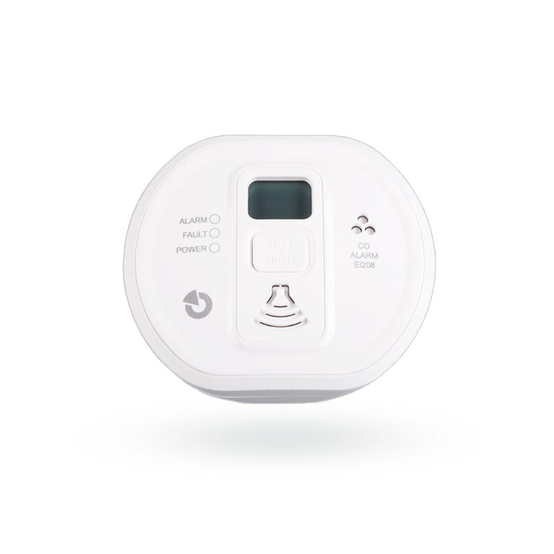 Jablotron EI208DW – autonómny detektor plynu CO s displejom