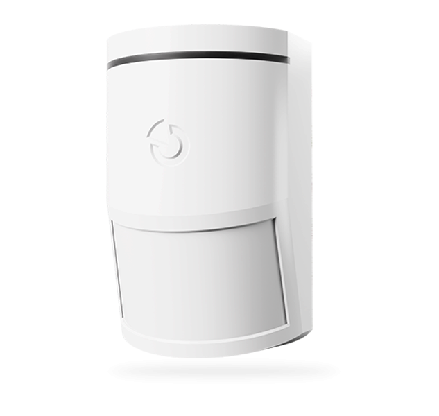 JABLOTRON JA-110P – zbernicový pohybový detektor.